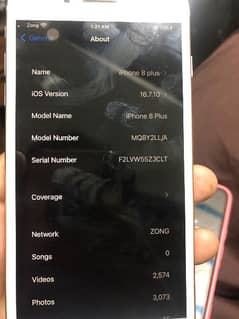 iPhone 8plus 256gb pta approved