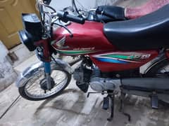 Honda bike 70c 2016model Hyderabad num condition 10to 9