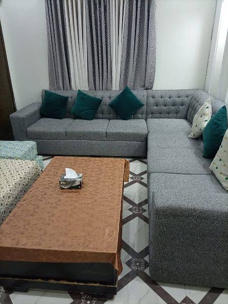 L Shaped corner sofa 4