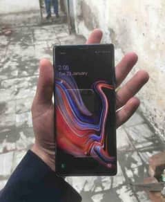 Note 9 blue colour pta ragistar ha dubal sim ha