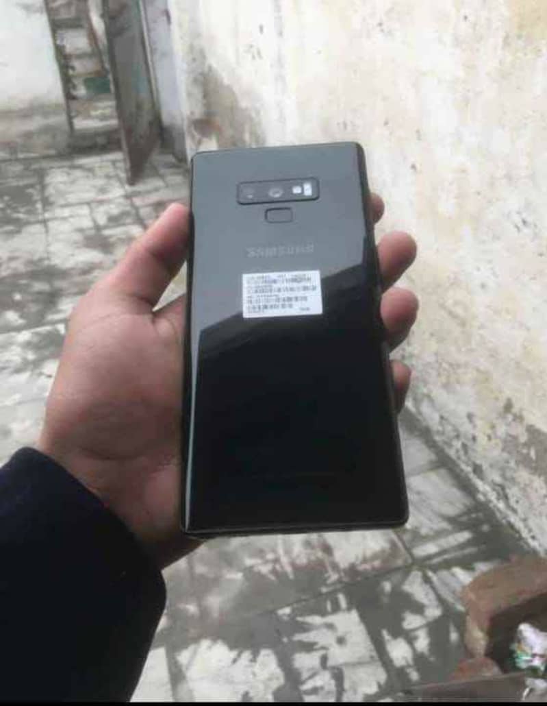 Note 9 blue colour pta ragistar ha dubal sim ha 2