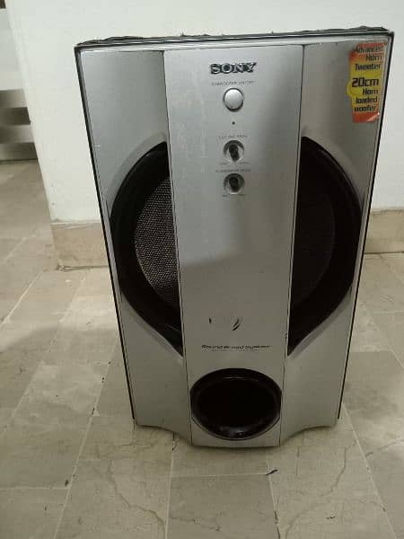 Sony active woofer 8 inch heavy woofer 0