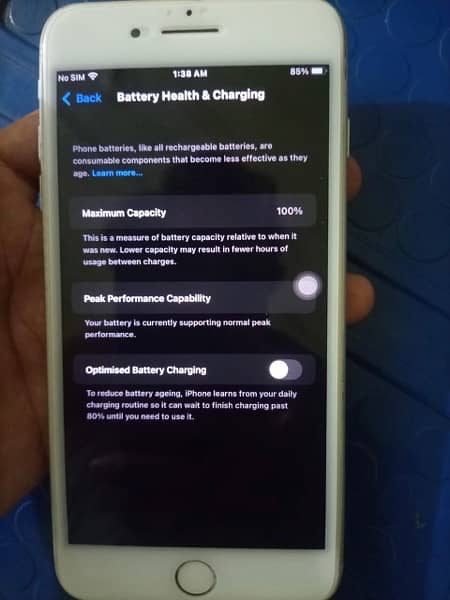 iPhone 8 Plus 256 gb pta approved 5