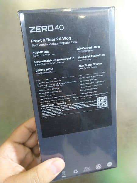 Infinix Zero 40 4G 16GB + 256GB | Official 1 year warranty 1