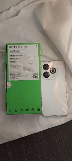 infinix smart 8 pro.  8/128 in new condition