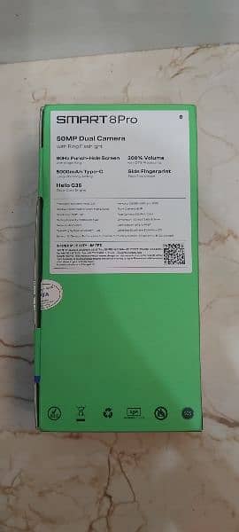 infinix smart 8 pro.  8/128 in new condition 3