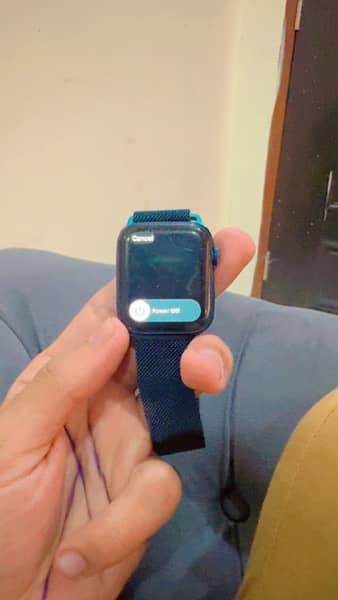 apple watch original series 6 44MM blue colour 5