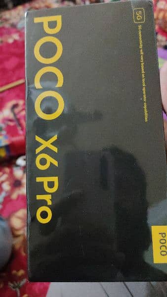 Poco X6 Pro 5g 12+8/512 Official PTA approved 4