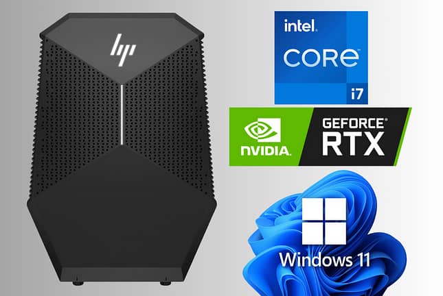 HP VR G2 Gaming Mini Pc Intel Core i7-8850H RTX 2080 Battery Backup 0