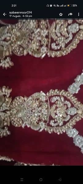 Bridal lehnga / Wedding dress / Barat dress / bridal lehnga/Lehga sale 2