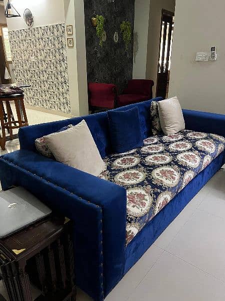 L type sofa with 3 seater sofa 4