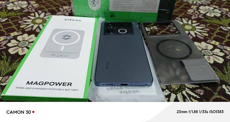 infinix note 40 with power bank 2