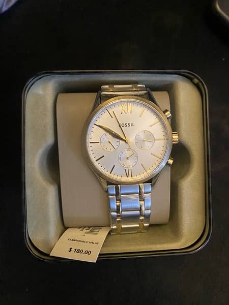 FOSSIL Watch Original (Stainless Steal) 5