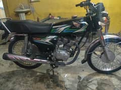 Honda CG 125 2023 model colour black For sale