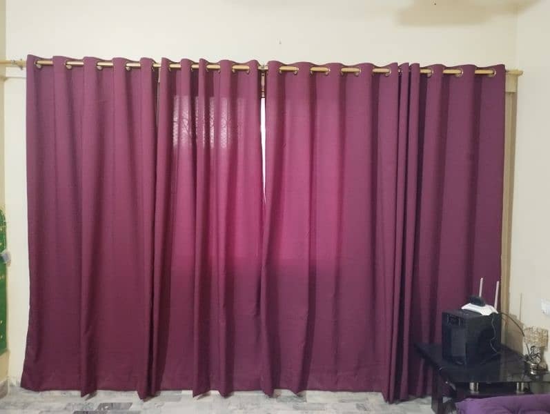 al jannat jacquard curtains - set of 4 3