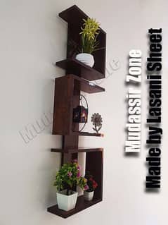 Wall shelves , Lasani MDF Wall  shelves , Wall Mount Shelves