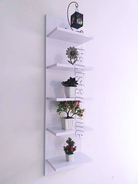 Wall Mounted Wooden Shelves, MDF Wall Mounted Wooden Shelves,Book 6