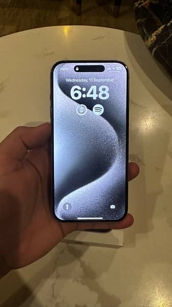 iPhone 15 Pro Factory Unlock 128GB 5