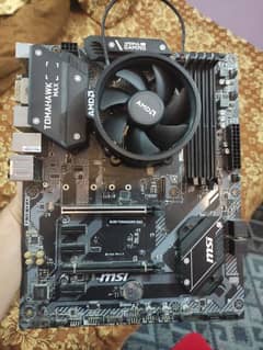 Ryzen 3600x with tomahawk b450 motherboard