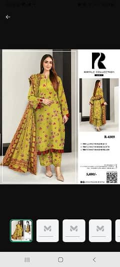 khaddar dress