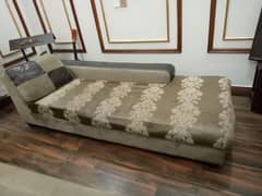 L shaped used sofa