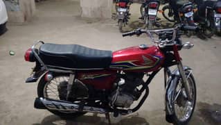 Honda cg125 red colour 0