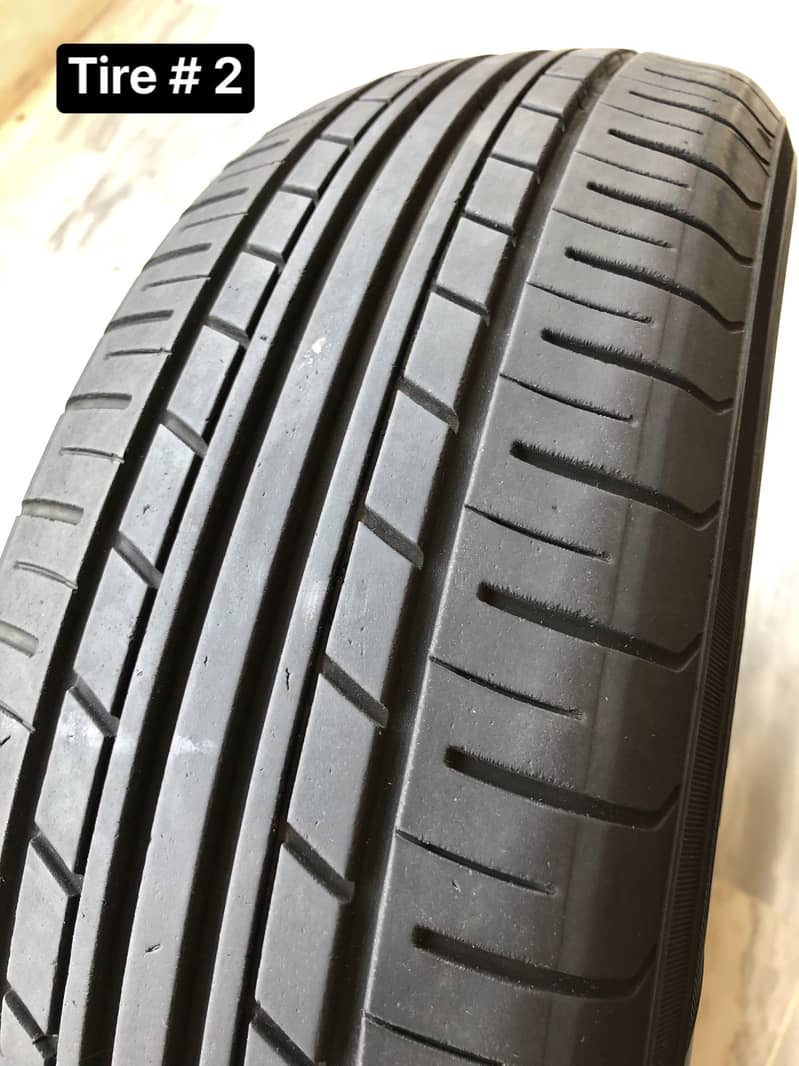 4tyres set 175/65 R15 (YOKOHAMA)(condition 8/10) 4