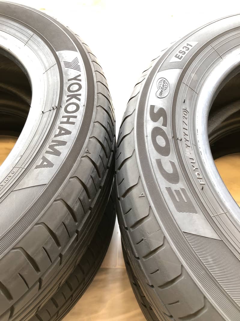 4tyres set 175/65 R15 (YOKOHAMA)(condition 8/10) 13