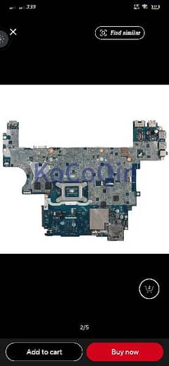 Dell E6440 mother board