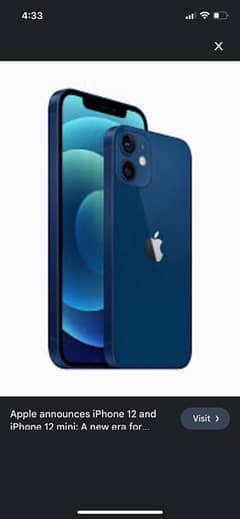 iPhone 12 PTA approved duel sim 64 GB blue color 03024600885