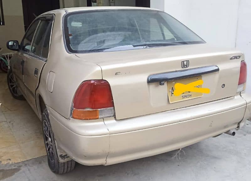 98 Honda City Exis Karachi Reg 6