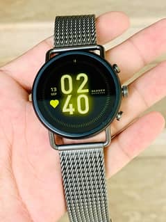 Skagen Falster 3 Steel Smartwatch with Speaker,Heart Rate,NFC SKT5200