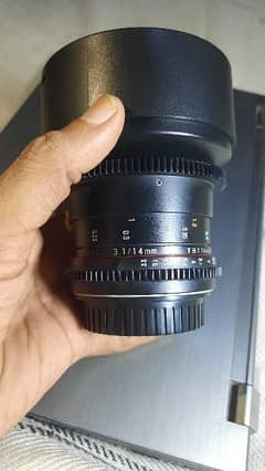 14mm T3.1 wide angle Prime lens urgent