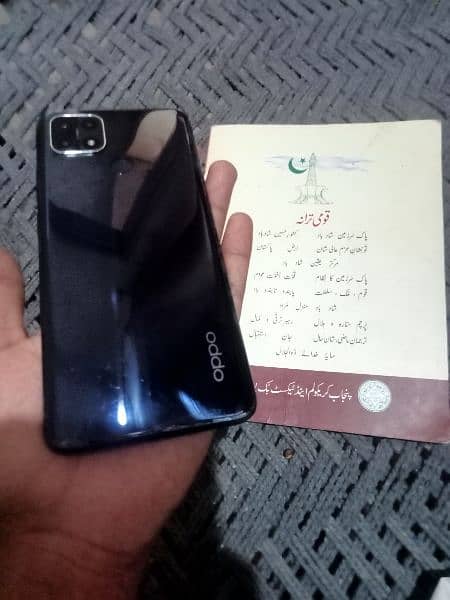 oppo A15 with original box and charge good condition storage 4/64 2