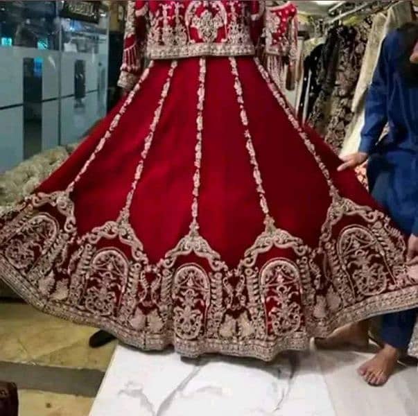 Wedding Lehenga , Maxi Bridal Lehana Maxi 4