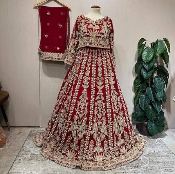 Wedding Lehenga , Maxi Bridal Lehana Maxi 6