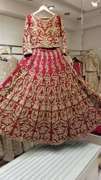 Wedding Lehenga , Maxi Bridal Lehana Maxi 7