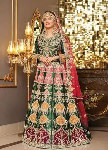 Wedding Lehenga , Maxi Bridal Lehana Maxi 18