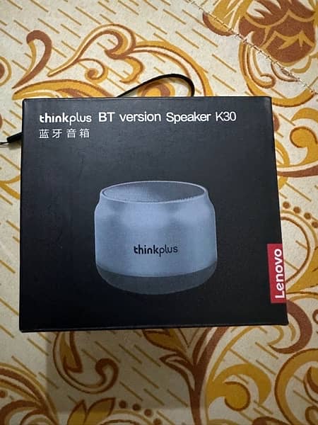 Lenovo Thinplus bluetooth speaker 0