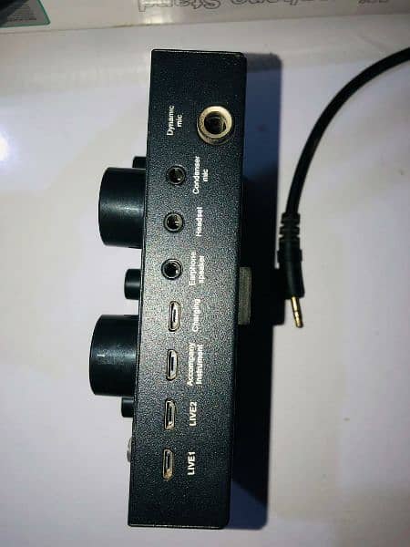 BM800 microphone + V8 sound card 3