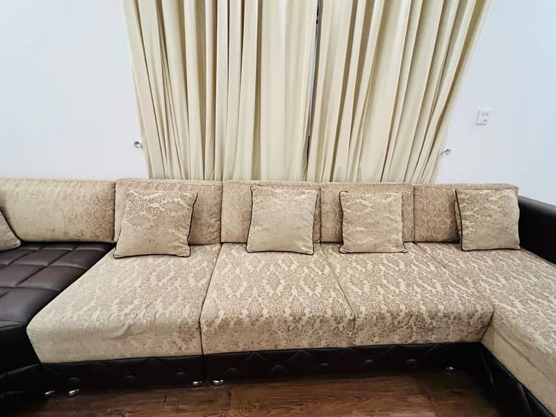 U shaped sofa set 2