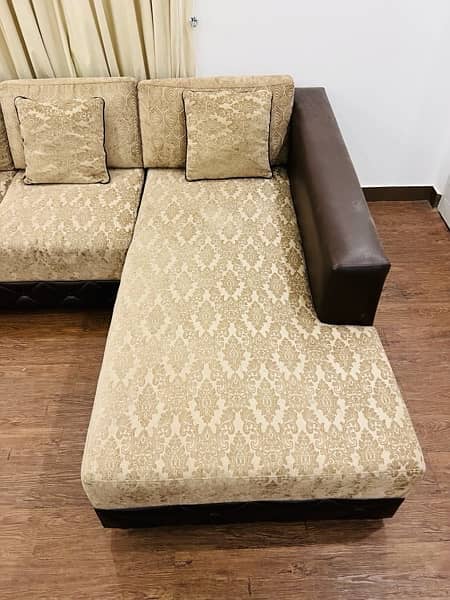 U shaped sofa set 4