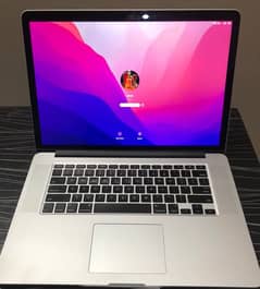 MACBOOK PRO 2015, CORE I7 16GB, 500GB, 15.4in Display retina,