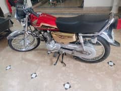 honda cg 125 special edition gold colour