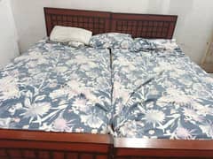 set of single bed 0