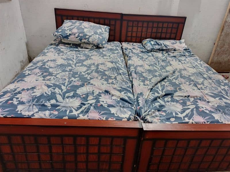 set of single bed 2