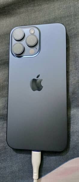 Iphone 15pro max Blue titanium 5