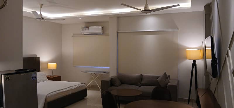 Studio Luxury Fully Furnished Apartment Available For Rent Opposite DHA Phase 4 12