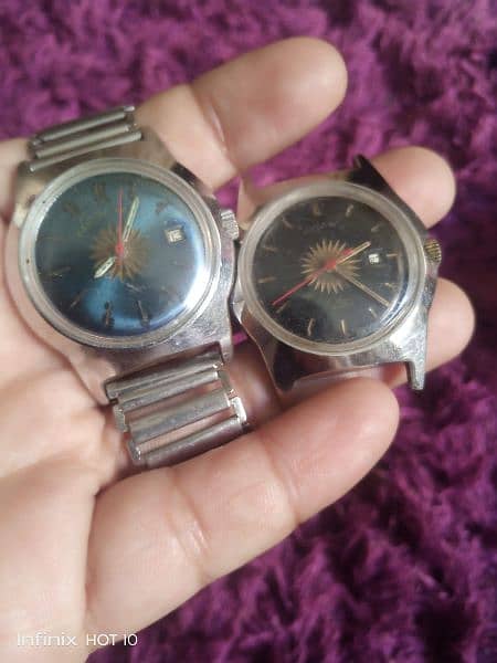 vintage Swiss hand winding watches 3