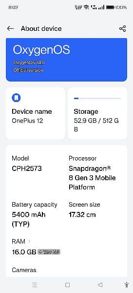 One Plus 12, Dual, Official PTA 1